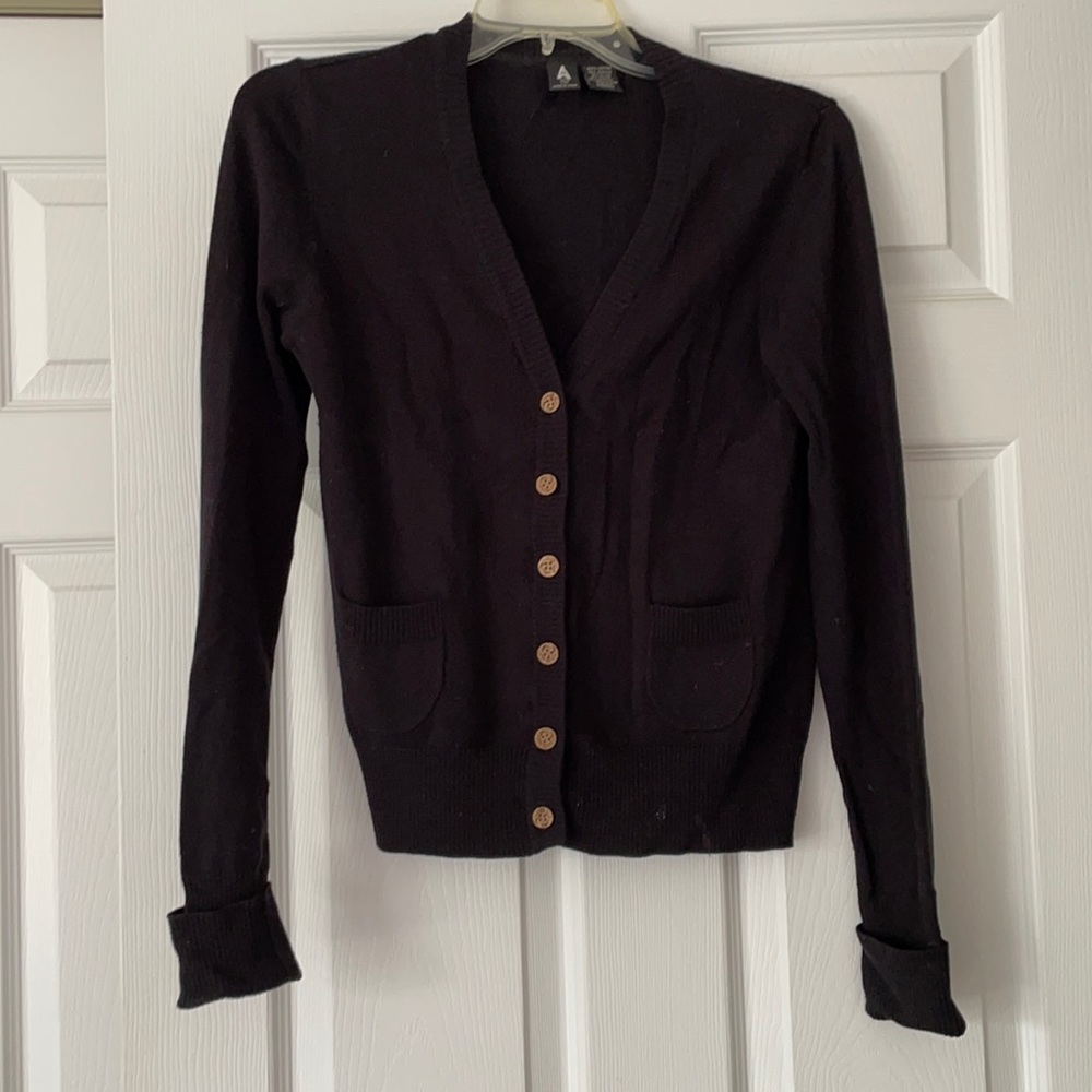 🦋Women’s Black Cardigan Button Down Sweater